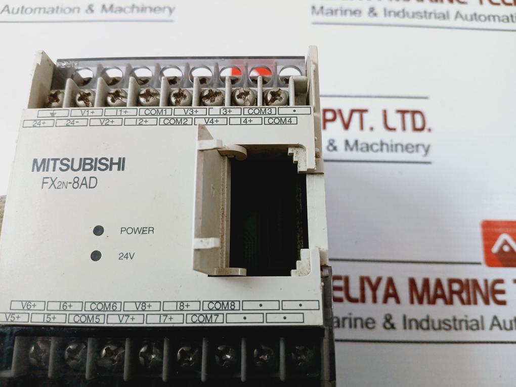 Mitsubishi Electric Fx2n-8ad Programmable Controller 24vdc