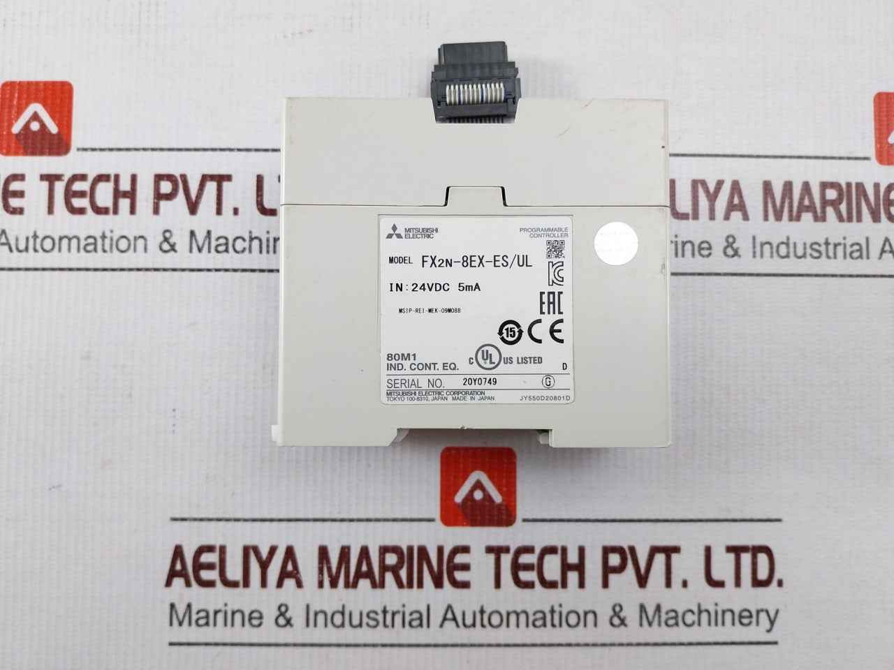 Mitsubishi Electric Fx2n-8ex-es/ul Programmable Controller Module 24vdc 5ma