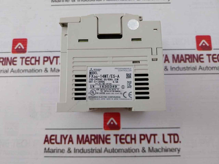 Mitsubishi Electric Fx3G-14Mt/Es-a Programmable Logic Controller 5-30Vdc 0.5A