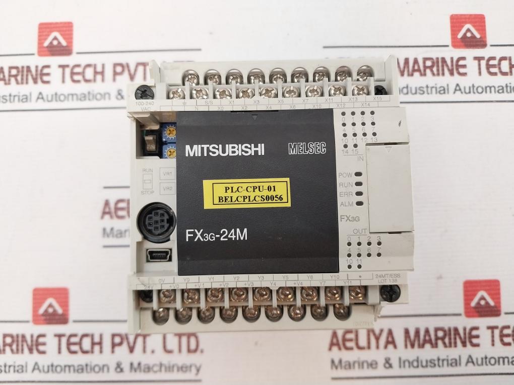 Mitsubishi Electric Fx3G-24Mt/Ess Programmable Controller 100-240Vac 50/60Hz