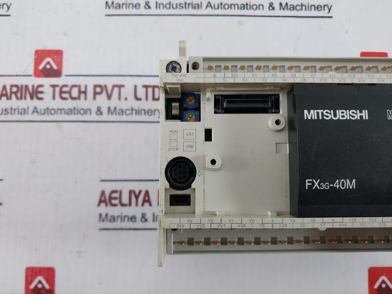 Mitsubishi Electric Fx3G-40Mt/Ess Programmable Controller 100-240Vac 50/60Hz