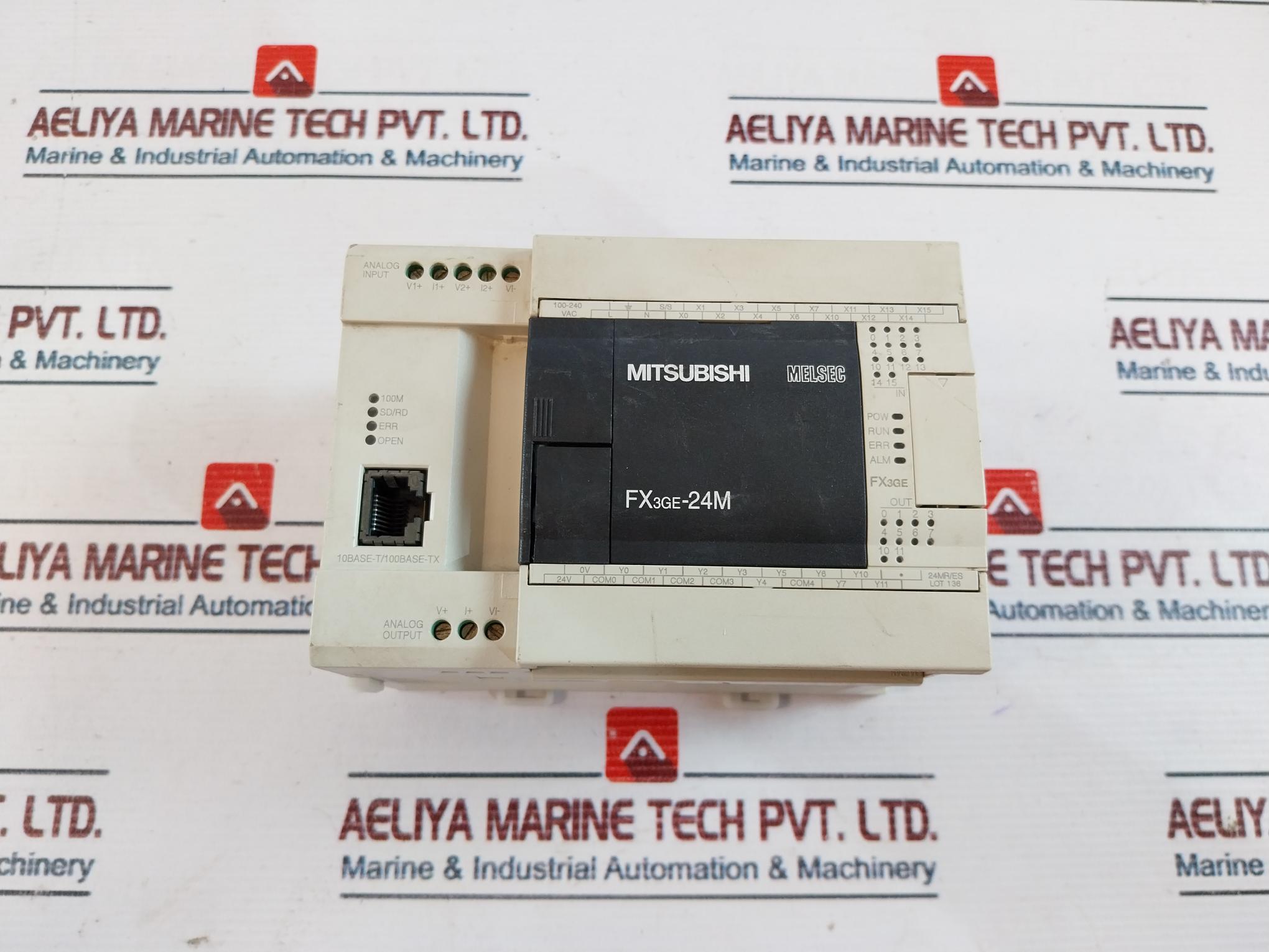 Mitsubishi Electric FX3GE-24MR/ES Programmable Controller 50/60Hz