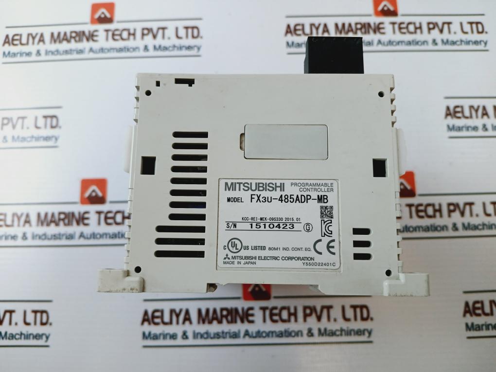 Mitsubishi Electric Fx3Ge-24Mr/Es Programmable Controller Fx3U-485Adp-mb