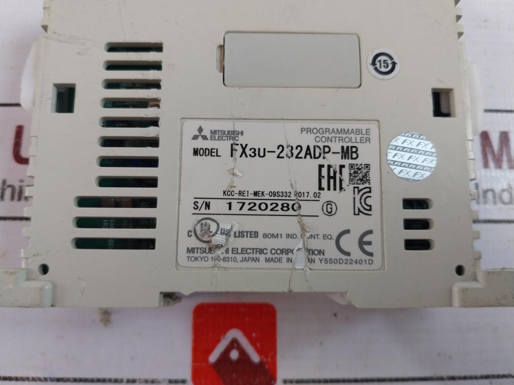 Mitsubishi Electric Fx3U-232Adp-mb Programmable Controller Kcc-rei-mek-09S332