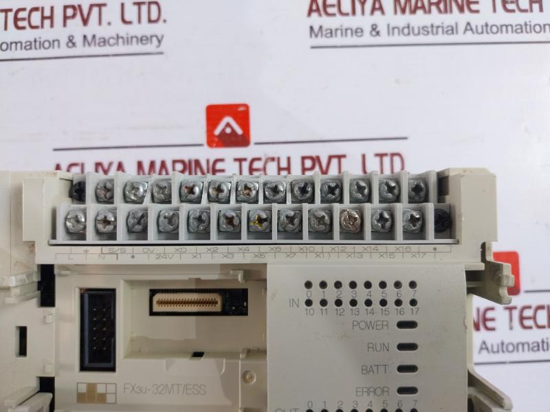 Mitsubishi Electric Fx3U-32Mt/Ess Programmable Controller 100-240Vac