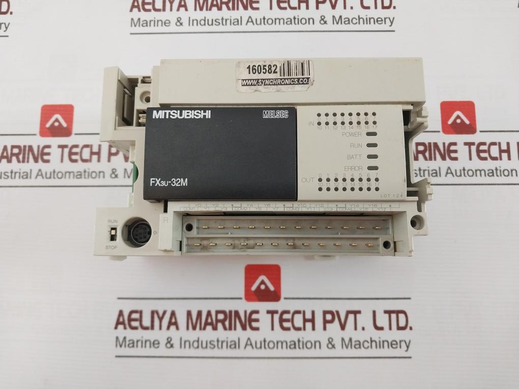 Mitsubishi Electric Fx3U-32Mt/Ess Programmable Controller 100-240Vac 50/60Hz 35W
