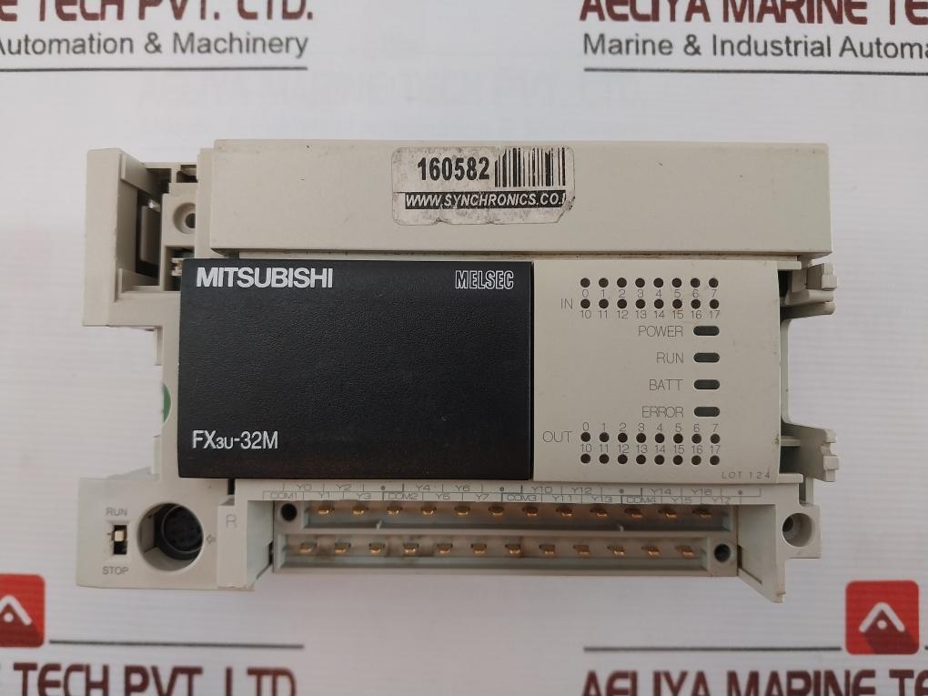 Mitsubishi Electric Fx3U-32Mt/Ess Programmable Controller 100-240Vac 50/60Hz 35W