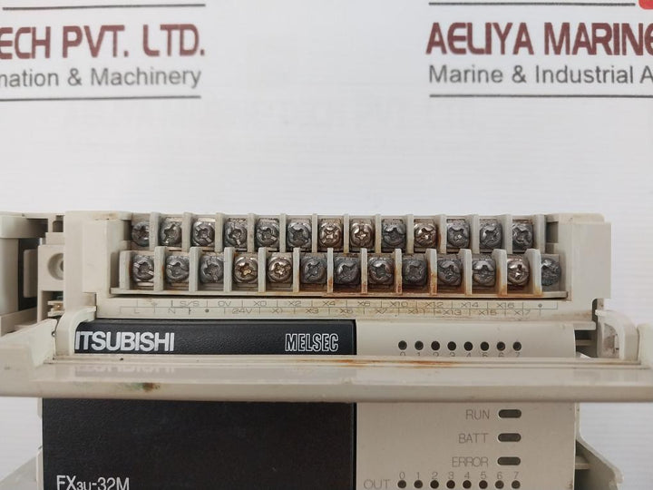 Mitsubishi Electric Fx3U-32Mt/Ess Programmable Controller 100-240Vac 50/60Hz 35W