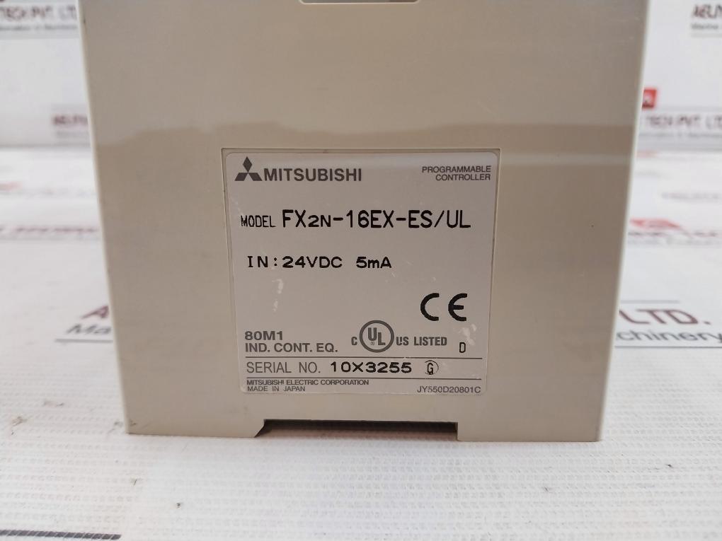 Mitsubishi Electric Fx3U-48Mr/Ds Programmable Logic Controller 30Vdc/240Vac 2A