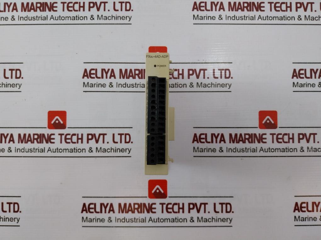Mitsubishi Electric Fx3U-4Ad-adp Programmable Controller Dc24V Input 0-10V