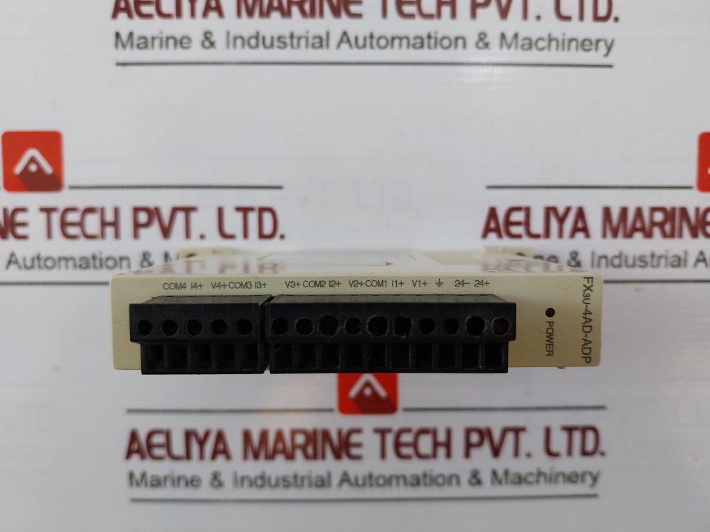 Mitsubishi Electric Fx3U-4Ad-adp Programmable Controller Dc24V Input 0-10V