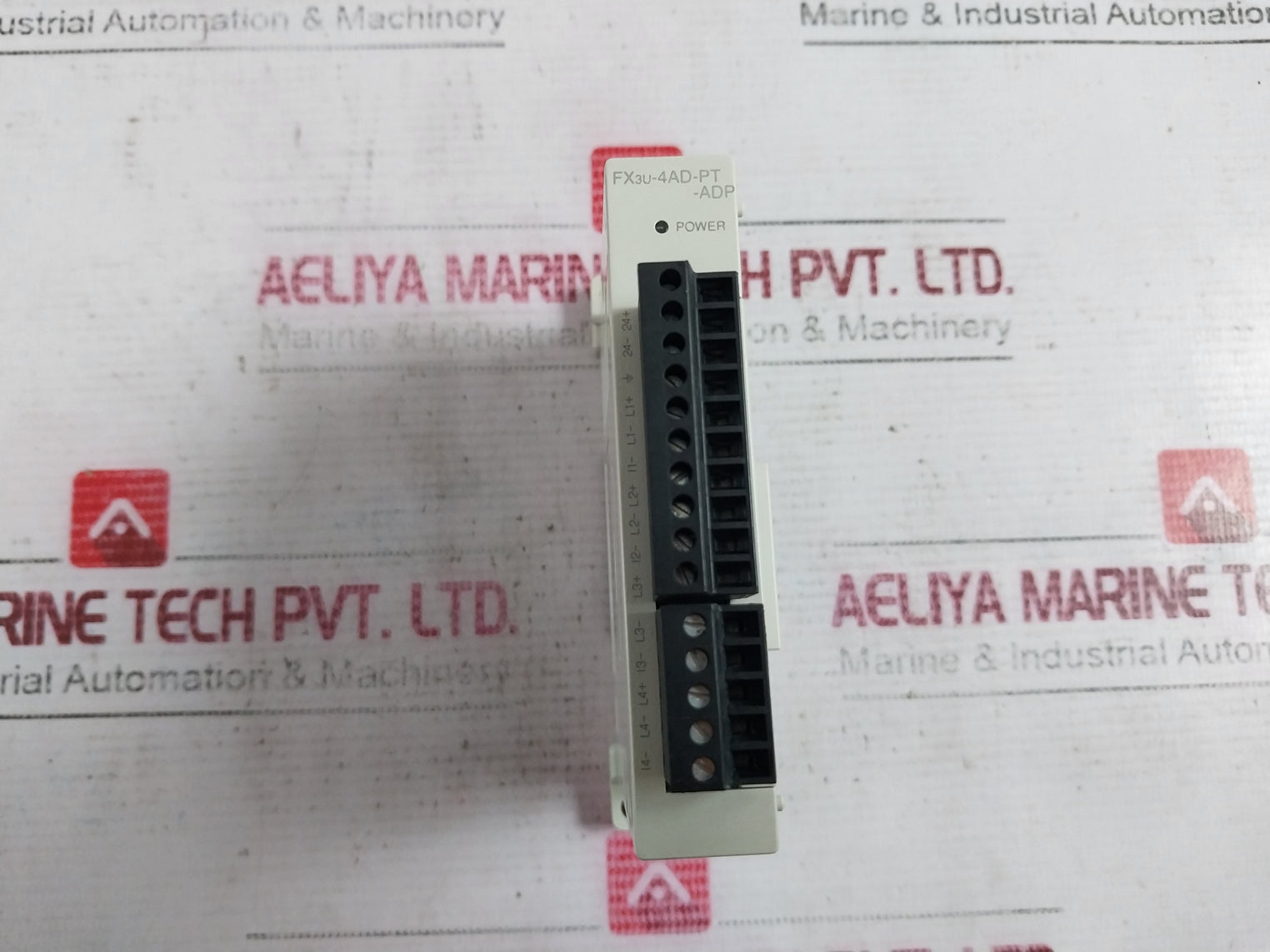 Mitsubishi Electric Fx3U-4Ad-pt-adp Analog Input Module Pt100 Dc24V