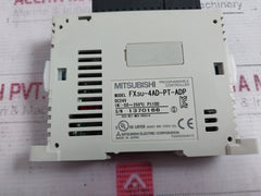 Mitsubishi Electric Fx3U-4Ad-pt-adp Analog Input Module Pt100 Dc24V