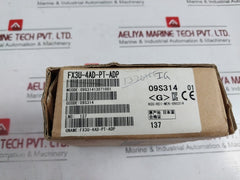 Mitsubishi Electric Fx3U-4Ad-pt-adp Analog Input Module Pt100 Dc24V