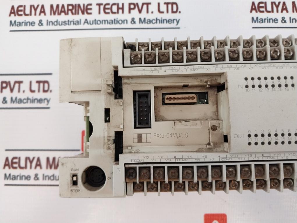 Mitsubishi Electric Fx3U-64Mr/Es Programmable Controller 100-240Vac 50/60Hz 45W