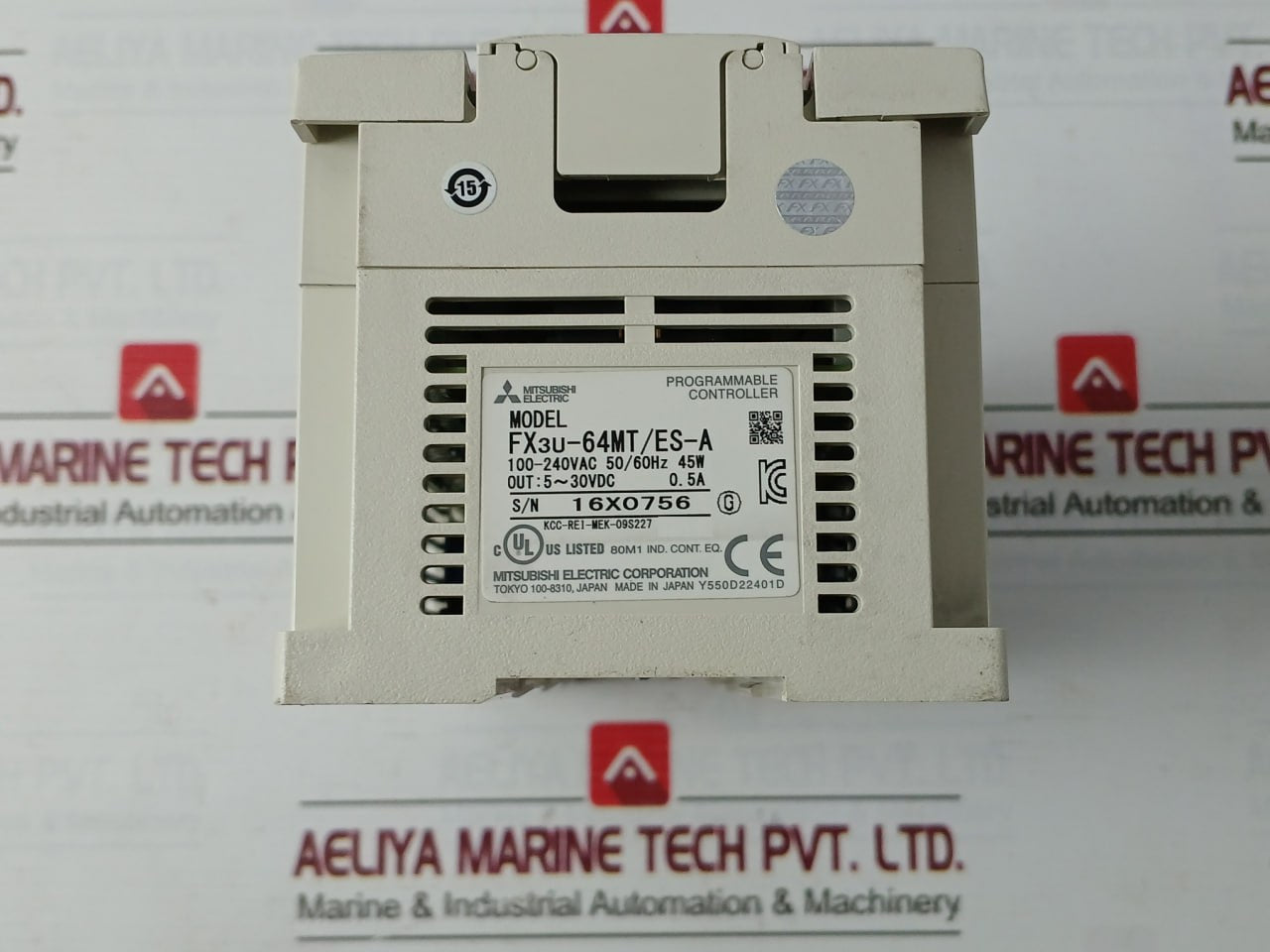 Mitsubishi Electric Fx3U-64Mt/Es-a Programmable Logic Controller Plc Module 45W