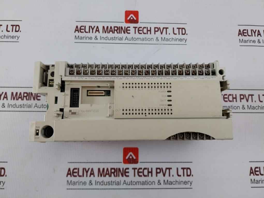 Mitsubishi Electric Fx3U-64Mt/Ess Plc Transistor Outputs Base Unit 100-240Vac