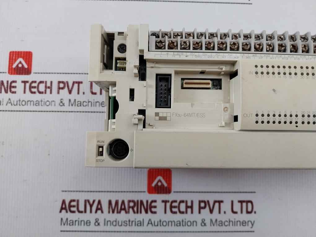Mitsubishi Electric Fx3U-64Mt/Ess Plc Transistor Outputs Base Unit 100-240Vac