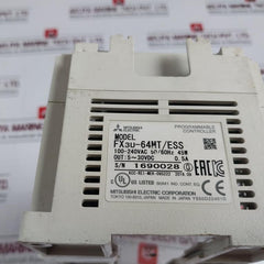 Mitsubishi Electric Fx3U-64Mt/Ess Transistor Outputs Base Unit Y550D22401D