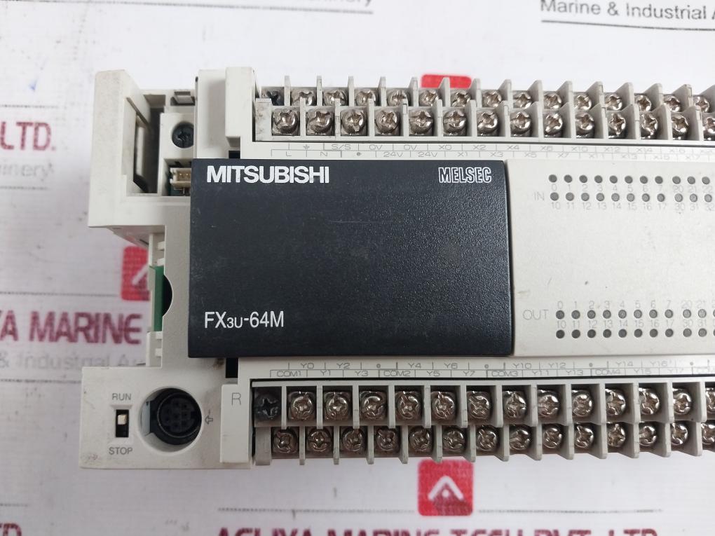 Mitsubishi Electric Fx3U-64Mt/Ess Transistor Outputs Base Unit Y550D22401D