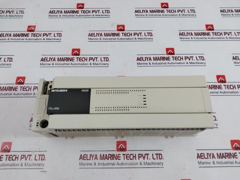 Mitsubishi Electric Fx3U-80Mr/Es Programmable Controller 100-240Vac 50/60Hz 50W