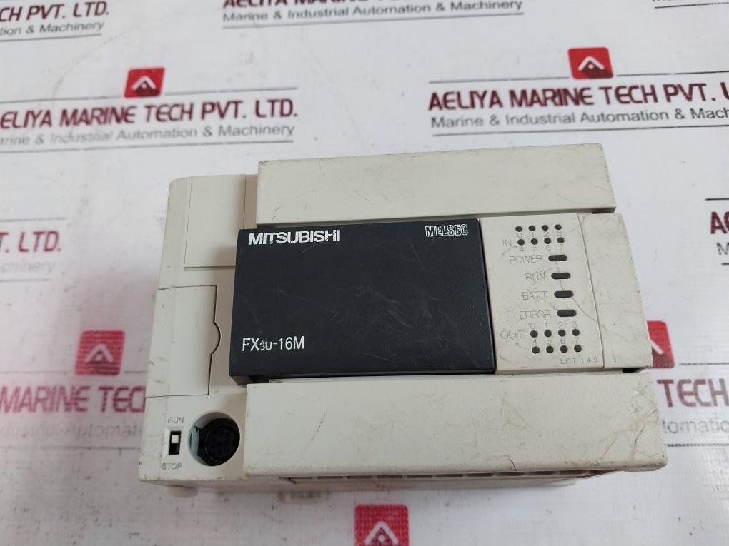 Mitsubishi Electric Fx3u-16mt/ess Transistor Outputs 100-240vac 50/60hz 30w