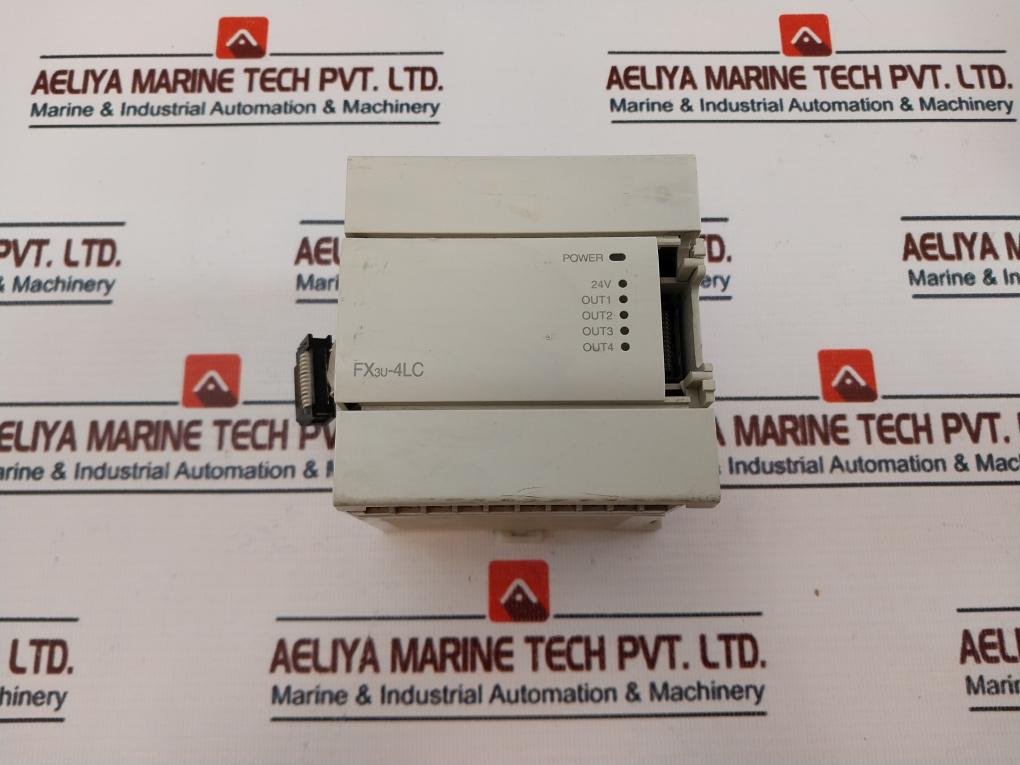 Mitsubishi Electric Fx3u-4lc Programmable Controller 24vdc 50ma