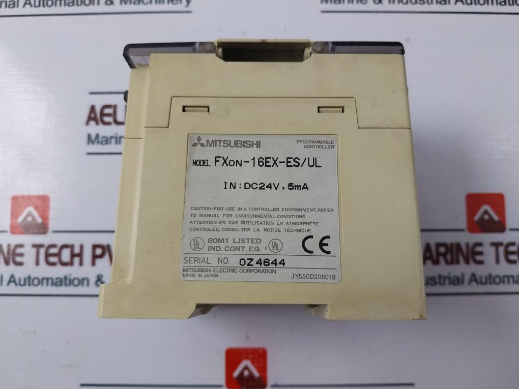 Mitsubishi Electric Fxon-16Ex-es/Ul/ Fx0N-16Ex-es/Ul Programmable Controller 5A