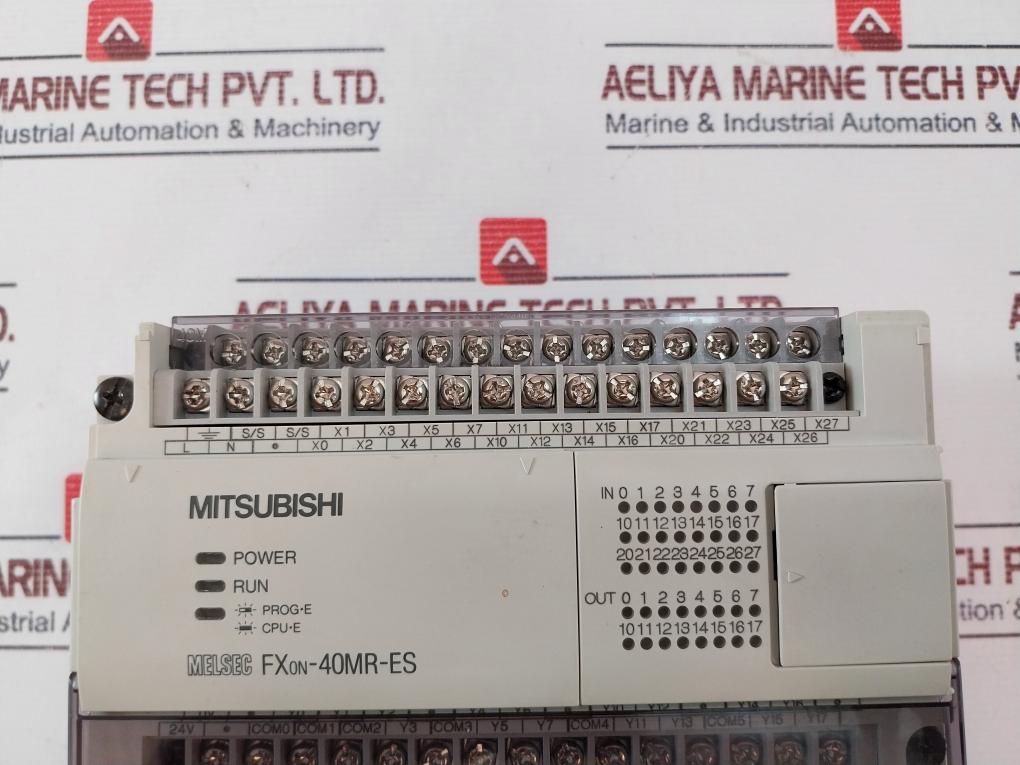 Mitsubishi Electric Fxon-40Mr-es/Ul Programmable Controller Jy550D20801C