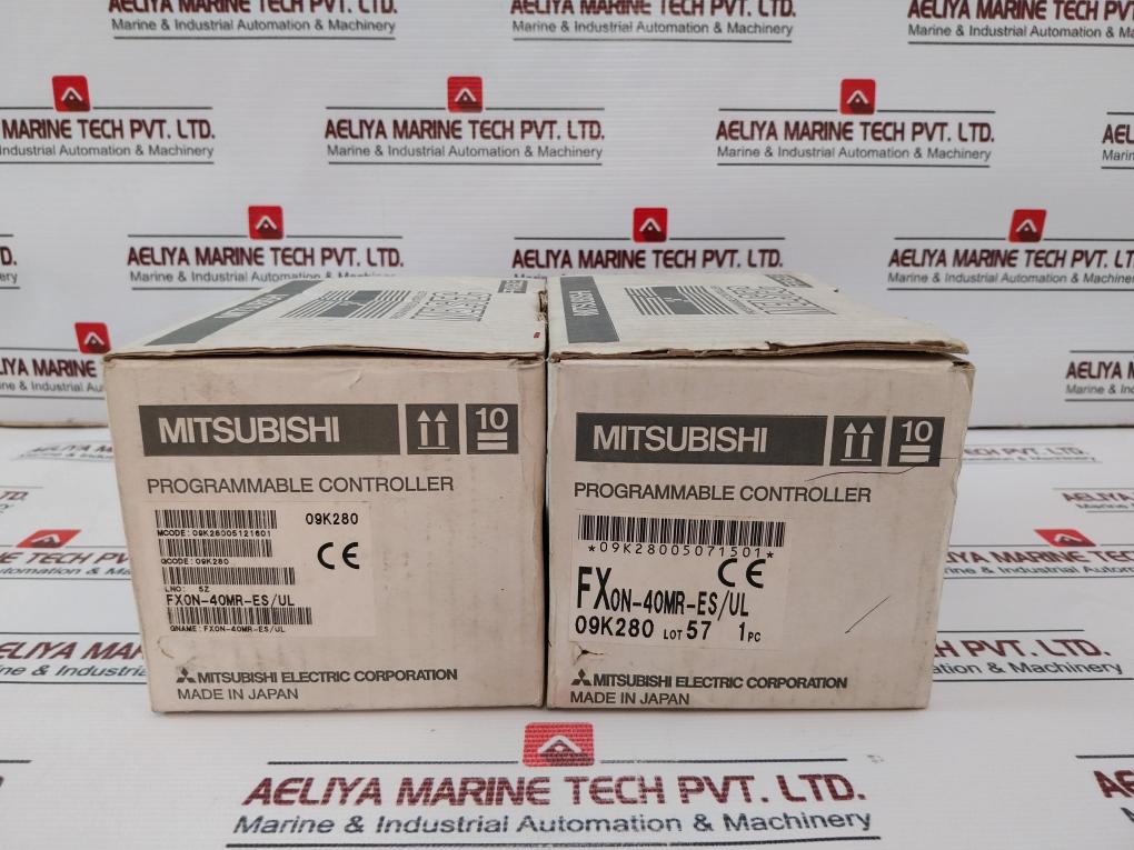 Mitsubishi Electric Fxon-40Mr-es/Ul Programmable Controller Jy550D20801C