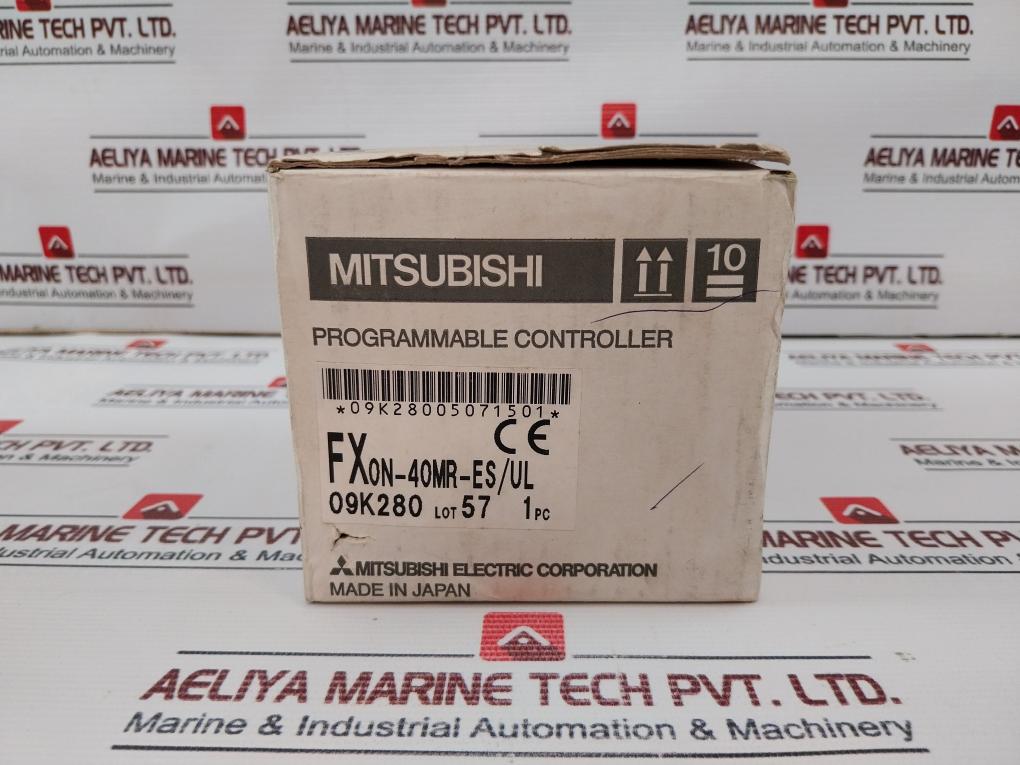 Mitsubishi Electric Fxon-40Mr-es/Ul Programmable Controller Jy550D20801C