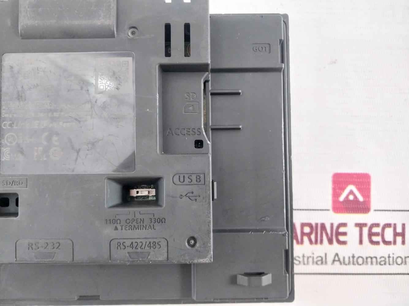 Mitsubishi Electric Gs2107-wtbd-n Hmi Terminal Touchscreen Panel (Not Working)