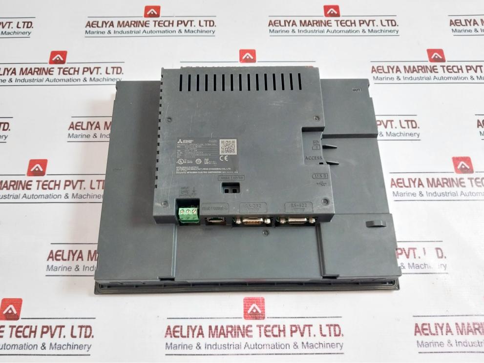 Mitsubishi Electric Gs2110-wtbd Graphic Operation Terminal 24v Dc