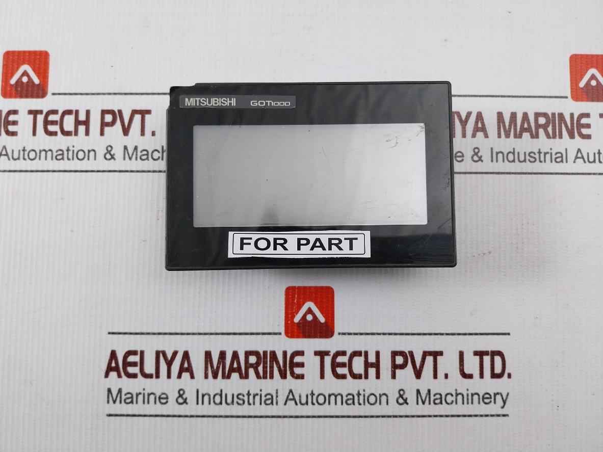 Mitsubishi Electric Gt1020-lbd Graphic Operation Terminal Panel (Not Working)