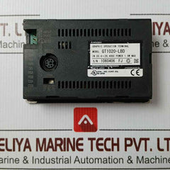 Mitsubishi Electric Gt1020-lbd Hmi Touch Screen Panel 24Vdc 1.9W (Not Working)