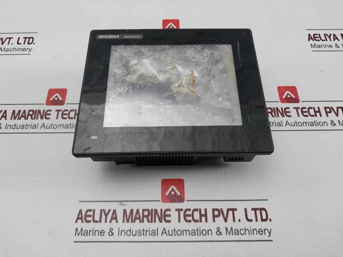 Mitsubishi Electric Gt1055-qsbd Graphic Operation Terminal Panel (not Working)