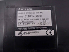Mitsubishi Electric Gt1055-qsbd Graphic Operation Terminal (Without Battery)