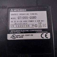 Mitsubishi Electric Gt1055-qsbd Graphic Operation Terminal (Without Battery)