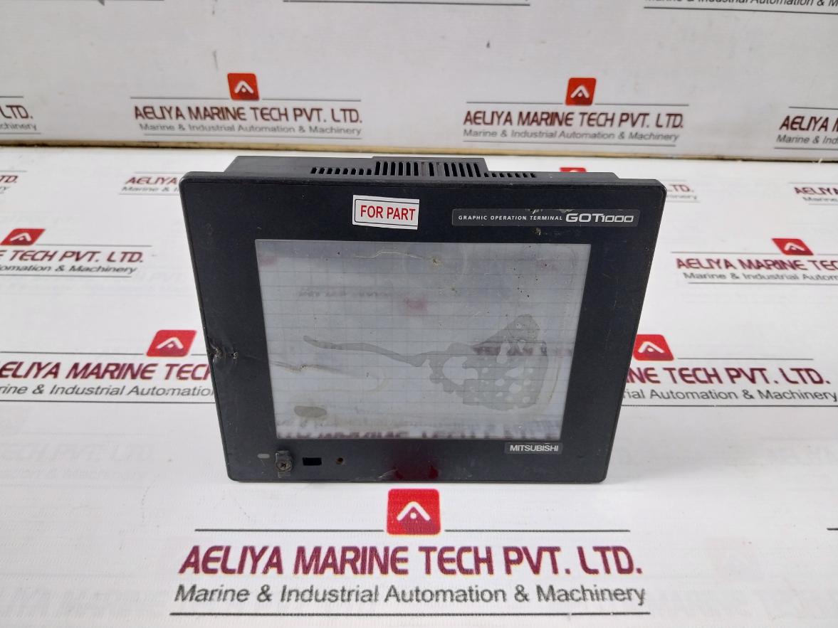 Mitsubishi Electric Gt1155-qsbd Graphic Operation Terminal 24Vdc (Not Working)