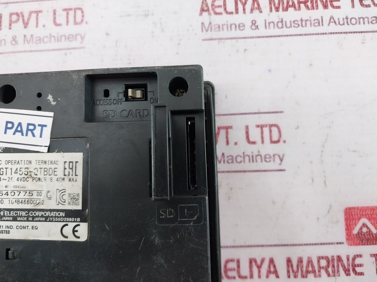 Mitsubishi Electric Gt1455-qtbde Hmi Touch Panel Jy550D29801B