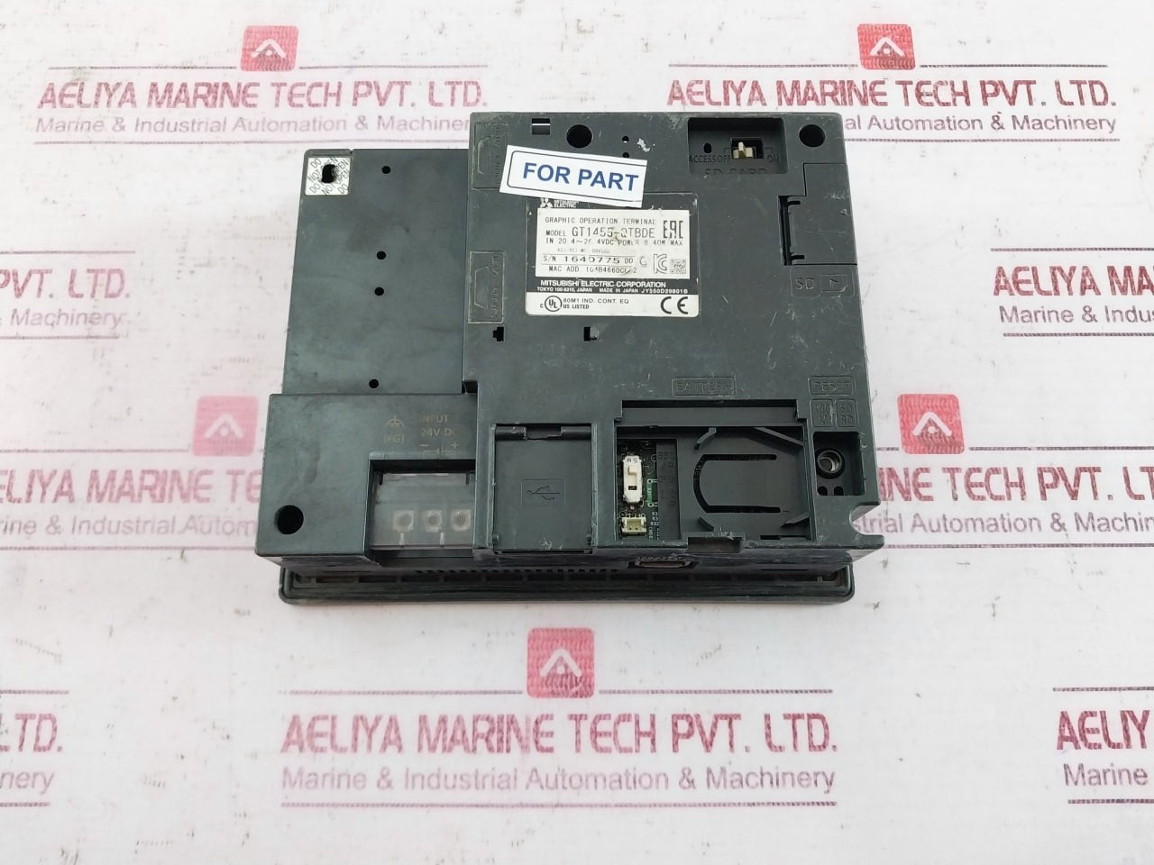 Mitsubishi Electric Gt1455-qtbde Hmi Touch Panel Jy550D29801B