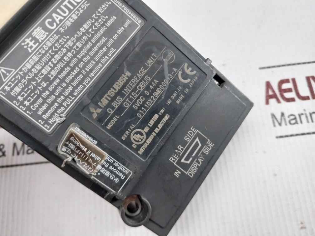 Mitsubishi Electric Gt15-qbus Interface Unit 5vdc 0.44a E46669-717v