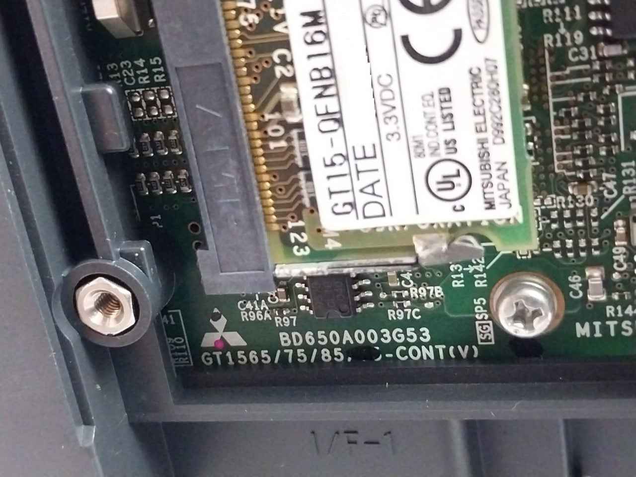 Mitsubishi Electric Gt1562-vnba Got1000 Graphic Operation Terminal (Not Working)