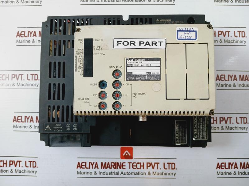 Mitsubishi Electric Gt1562-vnba Got1000 Graphic Operator Panel (Not Working)