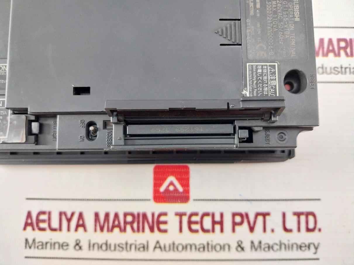Mitsubishi Electric Gt1565-vtba Programmable Terminal Touchscreen Hmi 50/60Hz