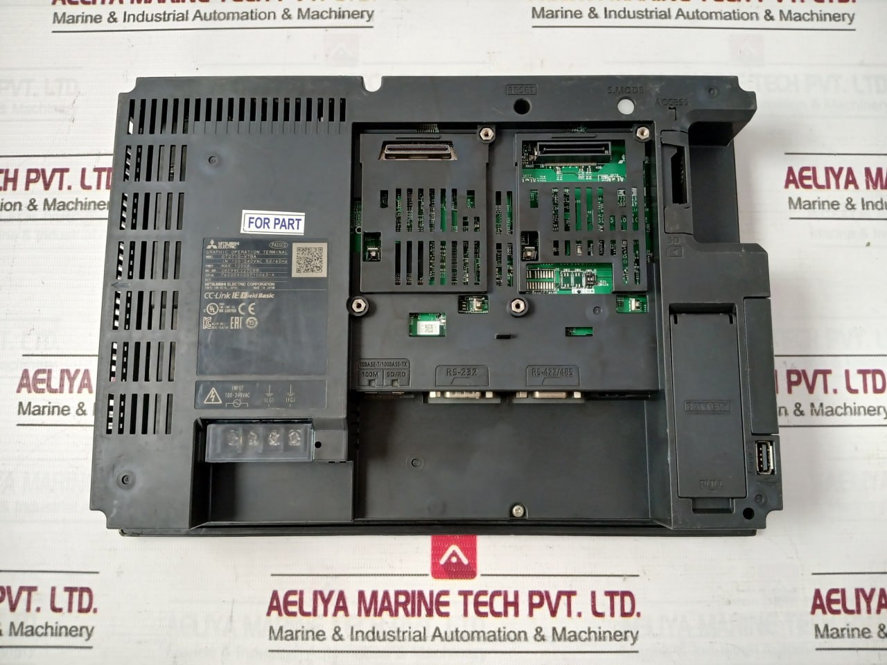 Mitsubishi Electric Gt2710-vtba Hmi Operator Interface Panel