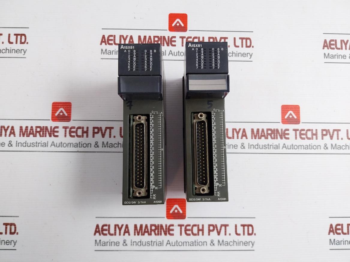Mitsubishi Electric Input Unit 12/24Vdc 3/7Ma Part No.A1Sx81