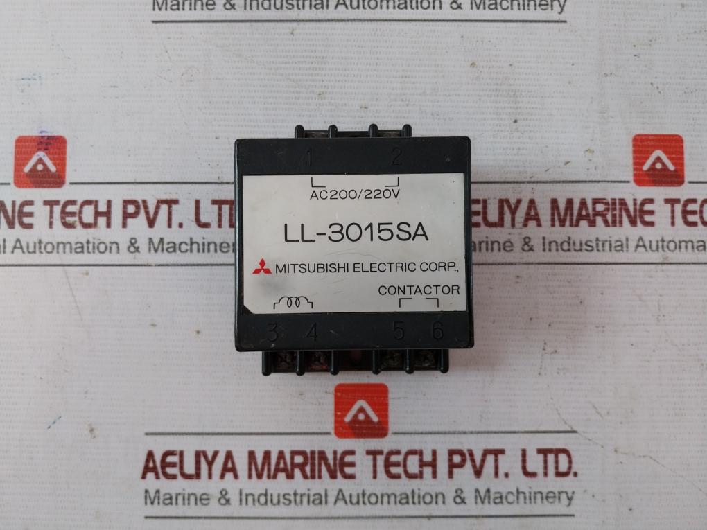 Mitsubishi Electric Ll-3015Sa Definite Purpose Contactor Ac200/220V Coil