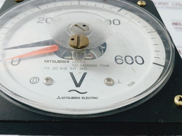 Mitsubishi Electric Lm-11E Frequency Meter 0-600V Ac Class 1.5