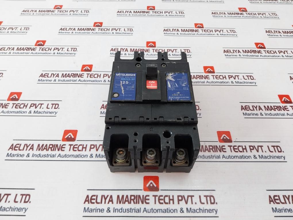 Mitsubishi Electric Mb225-sp 125A Motor Breaker 50-60Hz